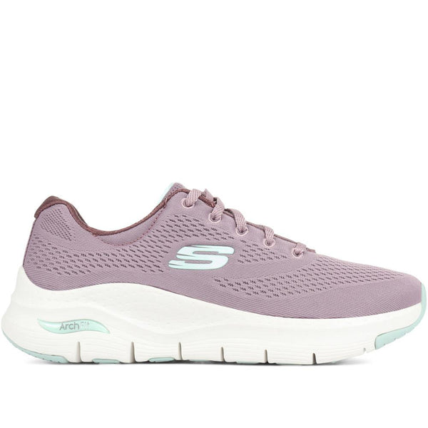 pavers Arch Fit: Big Appeal Lace-Up Trainers - Lavender