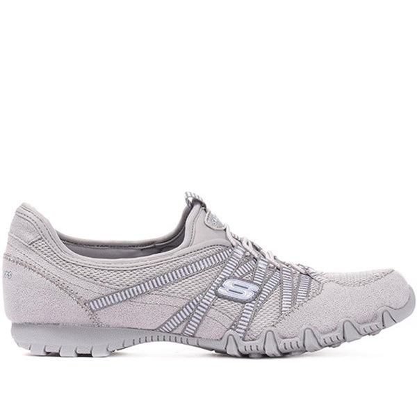 pavers Bikers MC Fire Power Lightweight Trainers - Grey Blue