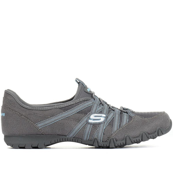 Pavers Bikers MC Power-House Lightweight Trainers - Grey Blue
