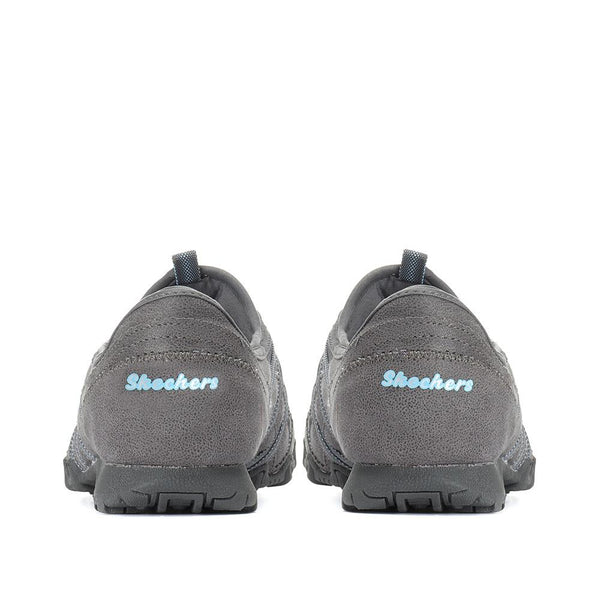 Pavers Bikers MC Power-House Lightweight Trainers - Grey Blue