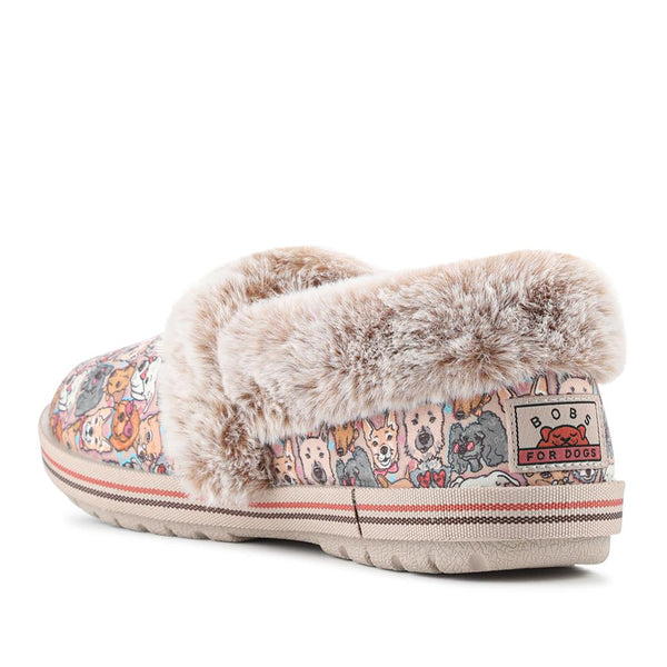 Pavers BOBS Too Cosy - Chic Animal Slippers - Natural Multi