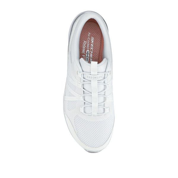 Pavers D'lux Comfort - Surreal Ladies Trainers - White-Silver