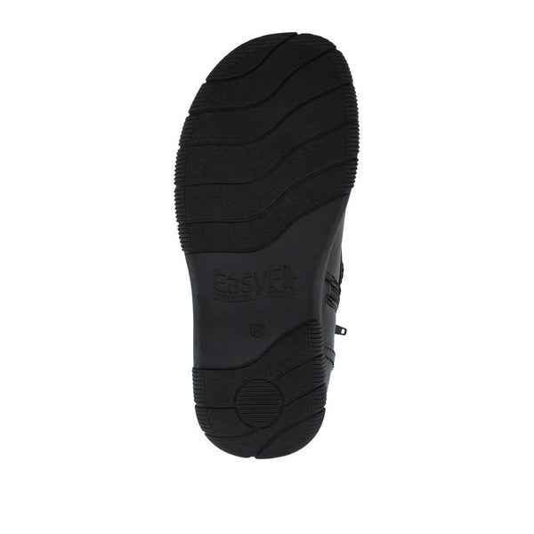 Pavers EasyFit Extra Wide Buckled Ankle Boots - Black