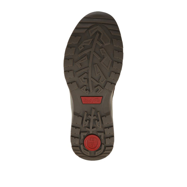 Pavers EasyFit Extra Wide Water Resistant Lace Up Shoes - Brown