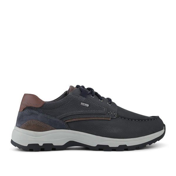 pavers EasyFit Extra Wide Water Resistant Lace Up Shoes - Navy