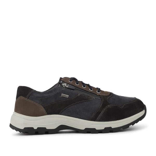 pavers EasyFit Extra Wide Water Resistant Zipped Trainers - Navy