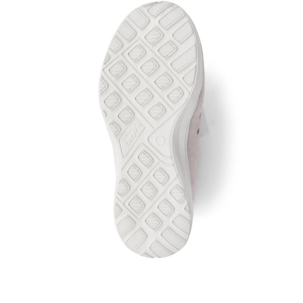 Pavers Extra-Wide Fit Memory Foam Trainers - Grey Multi