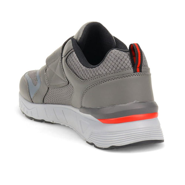 Pavers Extra-Wide Fitting Touch-Fasten Trainers - Grey