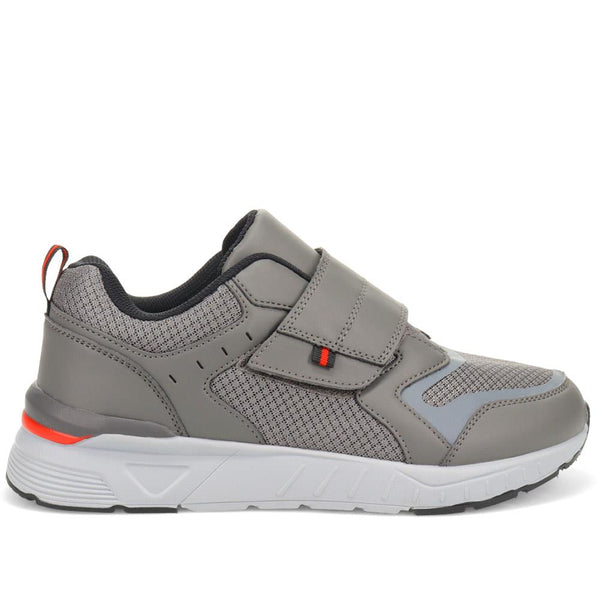 pavers Extra-Wide Fitting Touch-Fasten Trainers - Grey