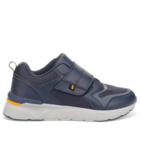 pavers Extra-Wide Fitting Touch-Fasten Trainers - Navy