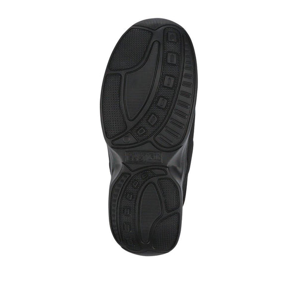 Pavers Extra-Wide Touch-Fasten Monk Shoes - Black-Black