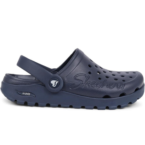 pavers Foamies: Skechers Arch Fit Footsteps - Pure Joy - Navy