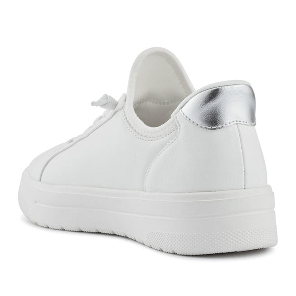 Pavers Just Step In Cushioned Chunky Trainers - White