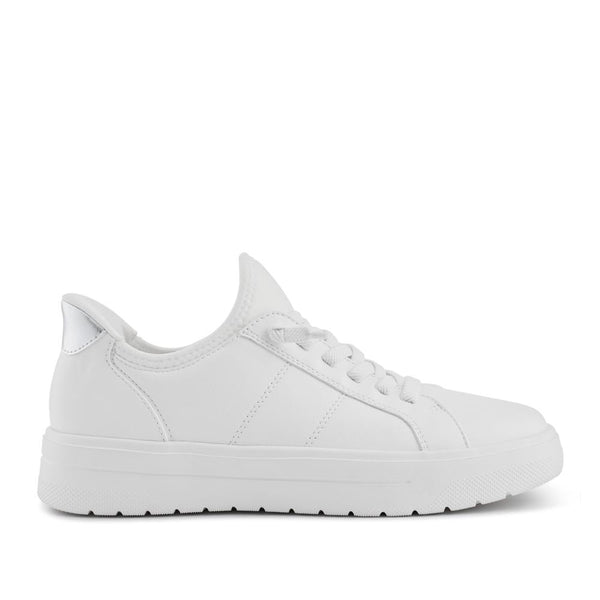 pavers Just Step In Cushioned Chunky Trainers - White