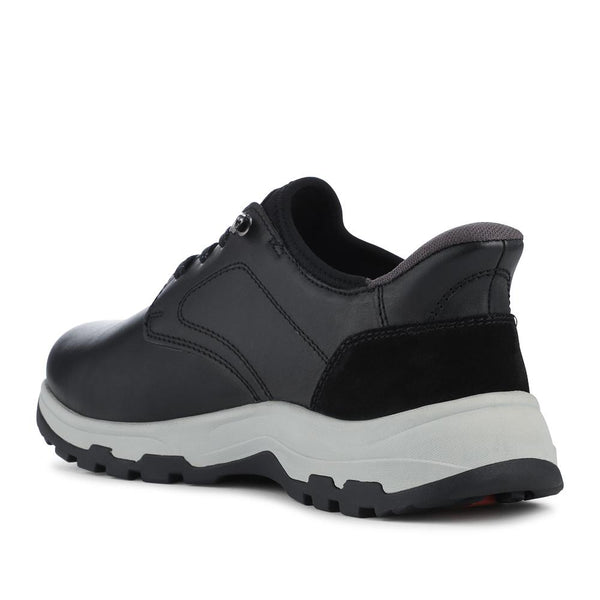 Pavers Just Step In Extra Wide Bungee Lace Shoes - Black