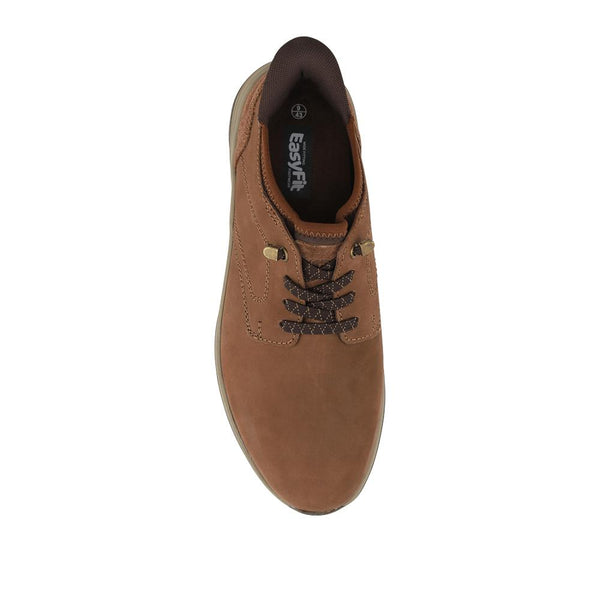 Pavers Just Step In Extra Wide Laceless Casual Shoes - Brown