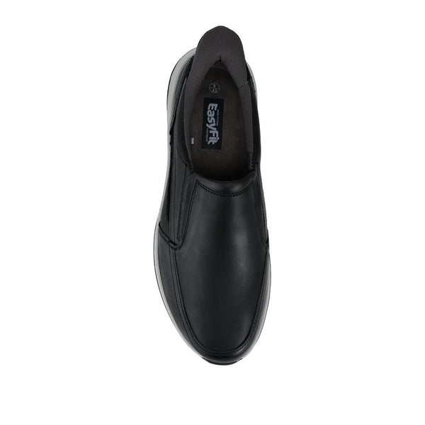 Pavers Just Step In Extra Wide Laceless Shoes - Black