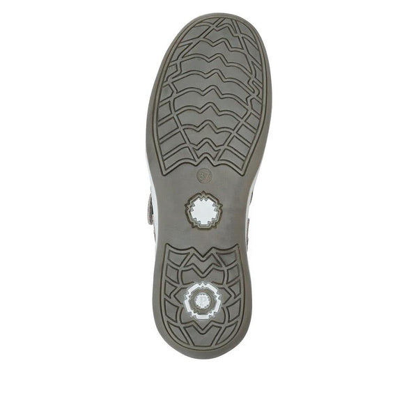 Pavers Lightweight Mary-Jane Ladies Trainers - Beige Multi