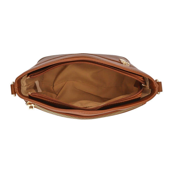 Pavers Adjustable Cross-Body Bag - Tan