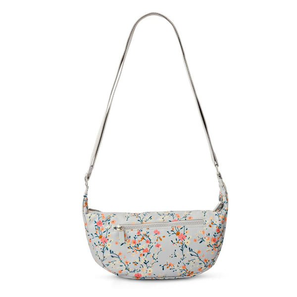 pavers Adjustable Daily Cross-Body Bag - Grey Floral