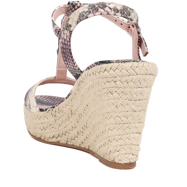 Pavers Adjustable Espadrille Sandals - Multi