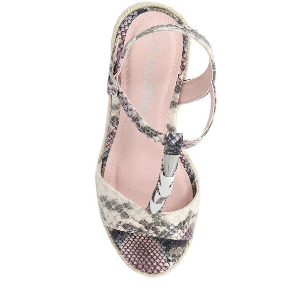 Pavers Adjustable Espadrille Sandals - Multi
