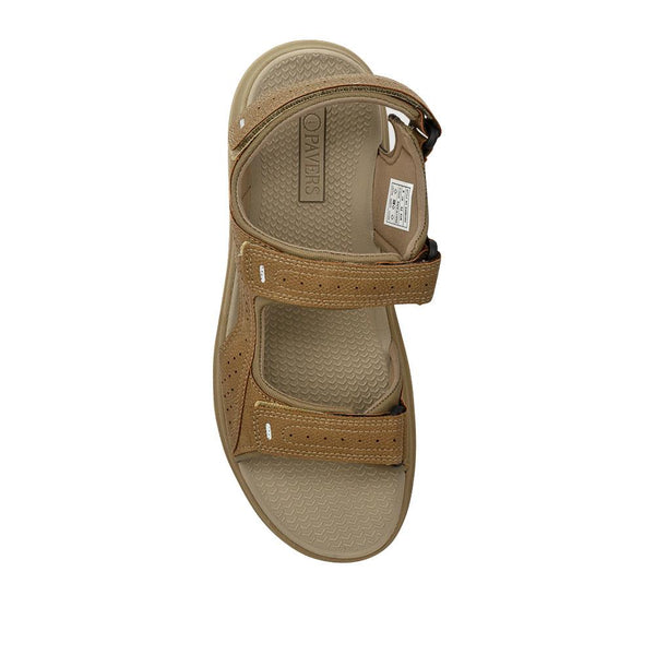 Pavers Adjustable Touch-Fasten Sandals - Sand