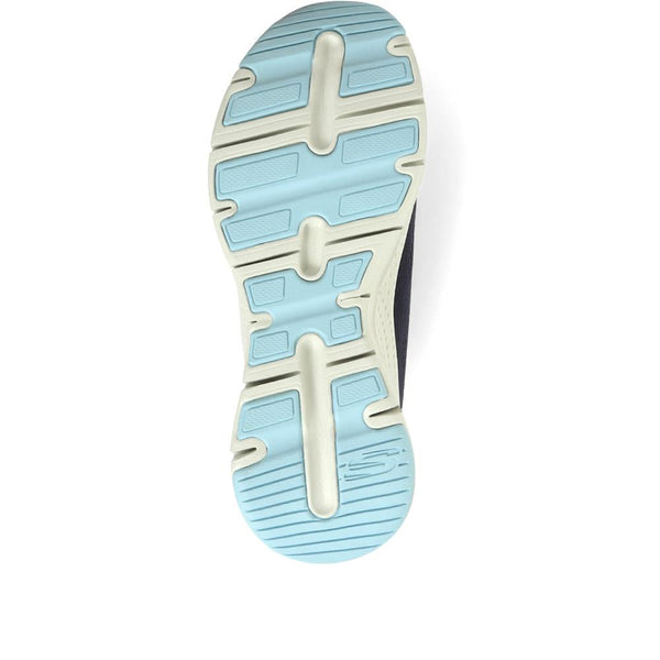 Pavers Arch Fit: Big Appeal Lace-Up Trainers - Navy