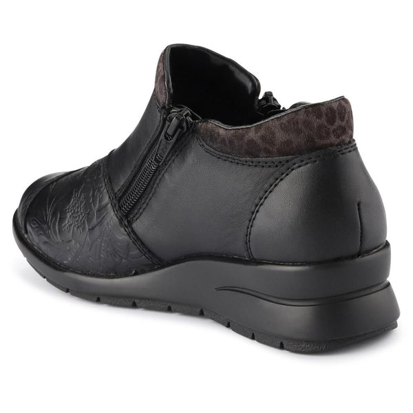 Pavers Arch-Supporting Ankle Boots - Black