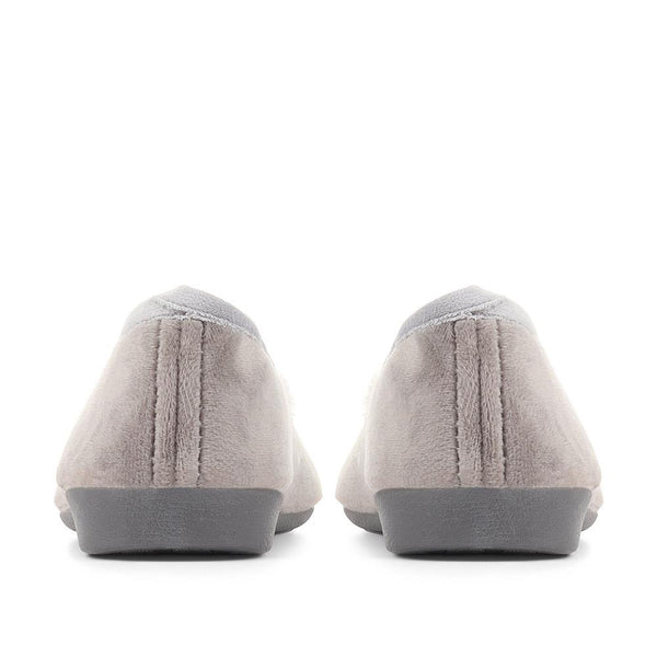 Pavers Ballerina Slippers - Grey
