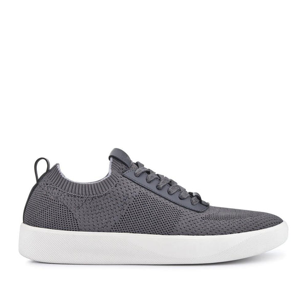 Pavers Breathable Chunky-Soled Lace-Ups - Charcoal