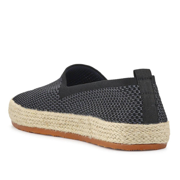Pavers Breathable Slip-On Espadrilles - Black