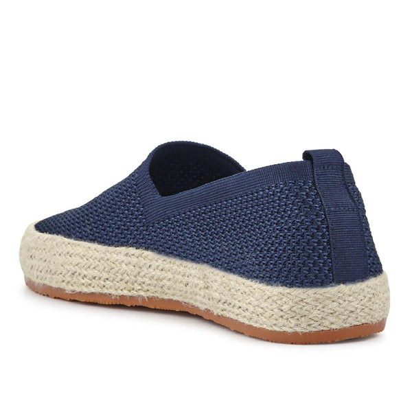 Pavers Breathable Slip-On Espadrilles - Navy