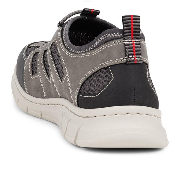 Pavers Bungee Lace Trainers - Grey