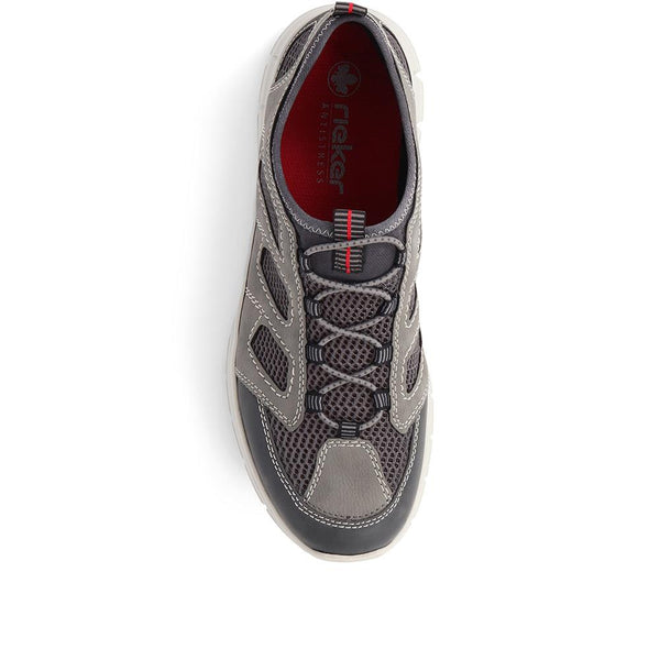 Pavers Bungee Lace Trainers - Grey