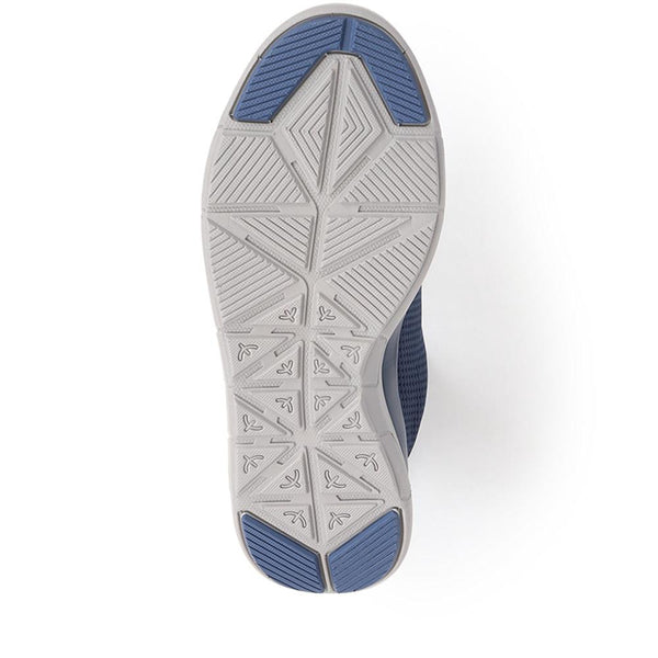 Pavers Bungee Lace Trainers - Navy