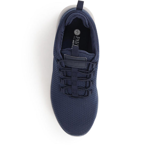 Pavers Bungee Lace Trainers - Navy