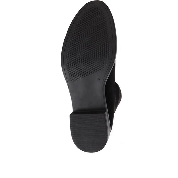 Pavers Calf Boots - Black