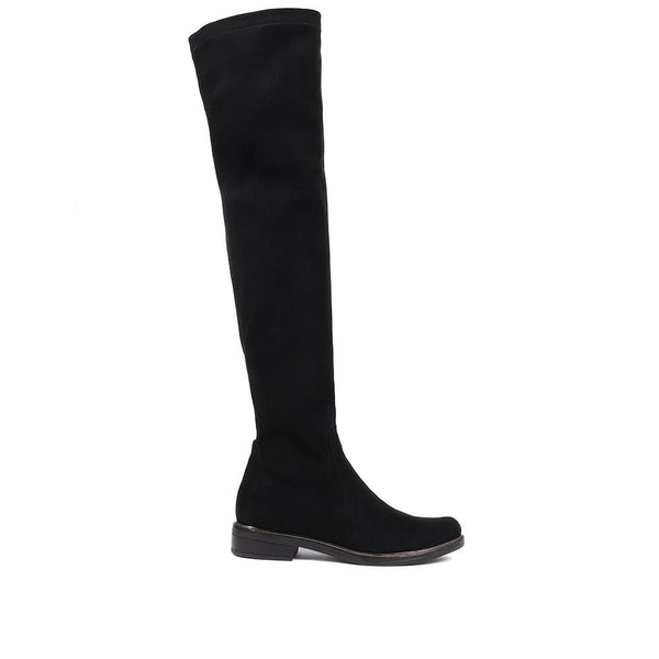 pavers Calf Boots - Black