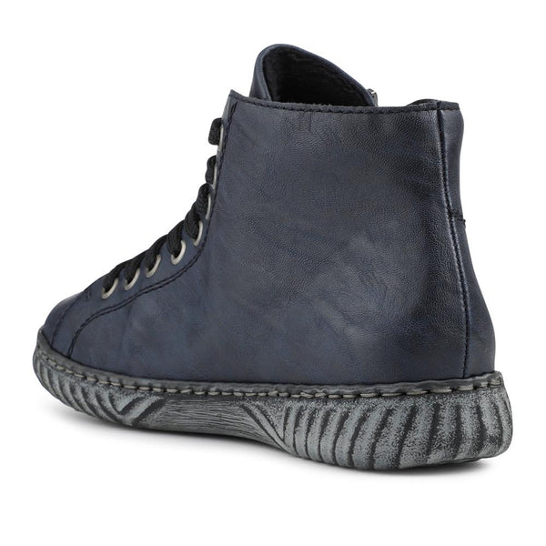 Pavers Casual Ankle Boots - Navy
