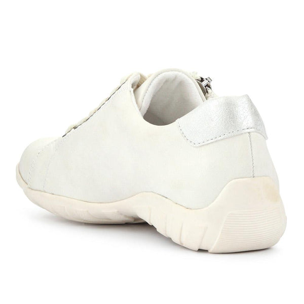 Pavers Casual Dual-Fasten Trainers - White
