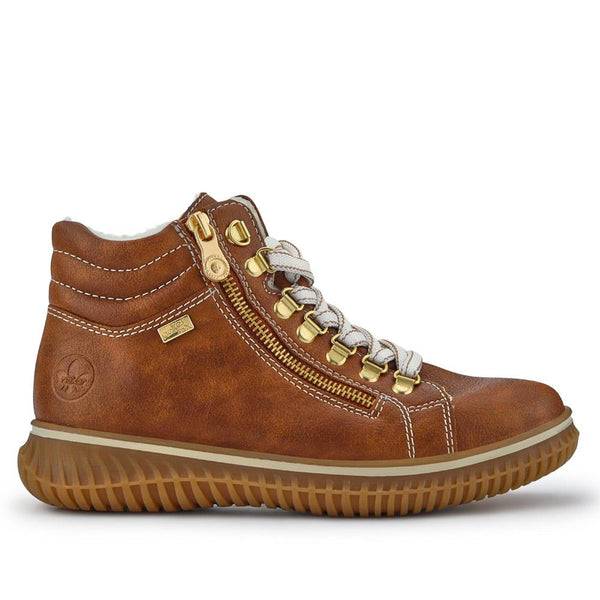 pavers Casual Lace-Up Boots - Tan
