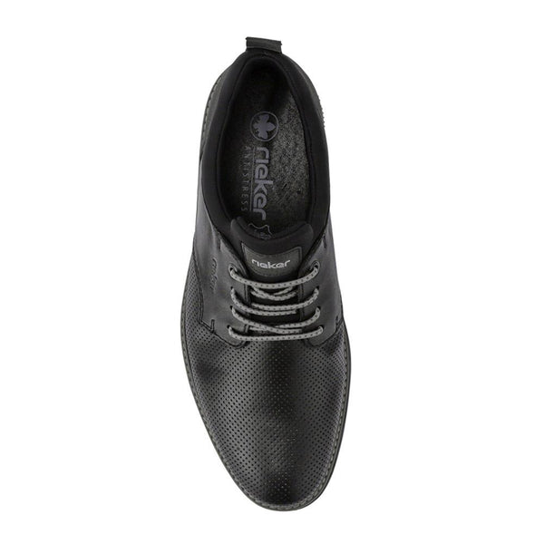 Pavers Casual Lace-Up Shoes - Black