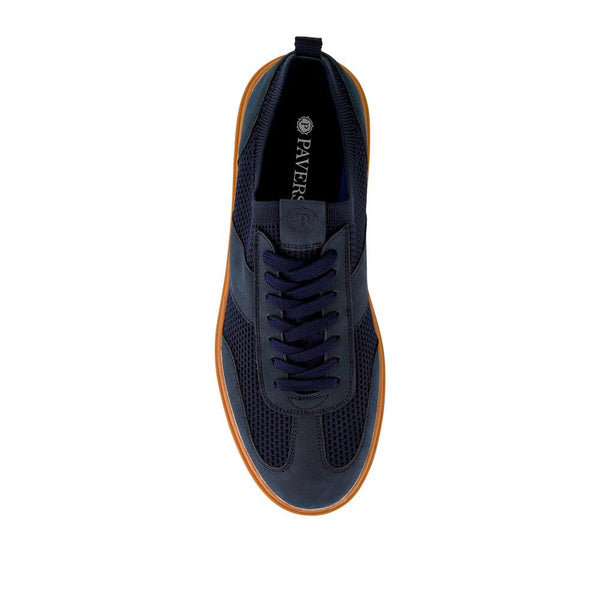 Pavers Casual Lace-Up Shoes - Navy