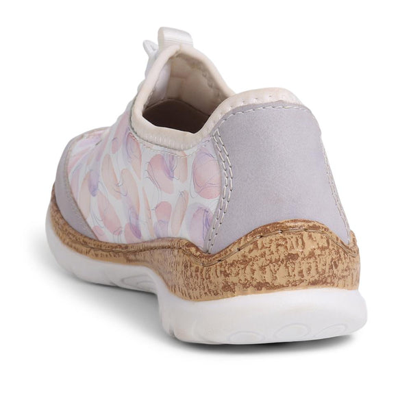 Pavers Casual Lace-Up Trainer - White Multi