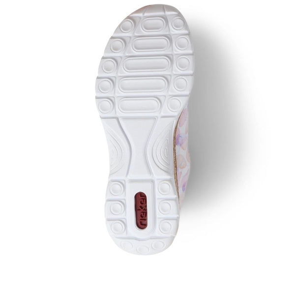 Pavers Casual Lace-Up Trainer - White Multi