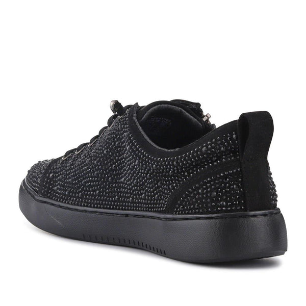 Pavers Casual Lace-Up Trainers - Black