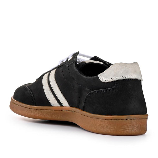 Pavers Casual Lace-Up Trainers - Black