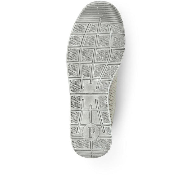 Pavers Casual Lace-Up Trainers - Grey