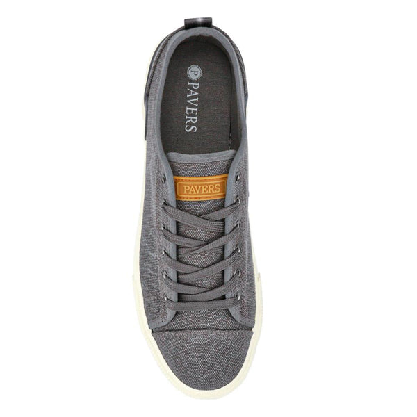 Pavers Casual Lace-Up Trainers - Grey